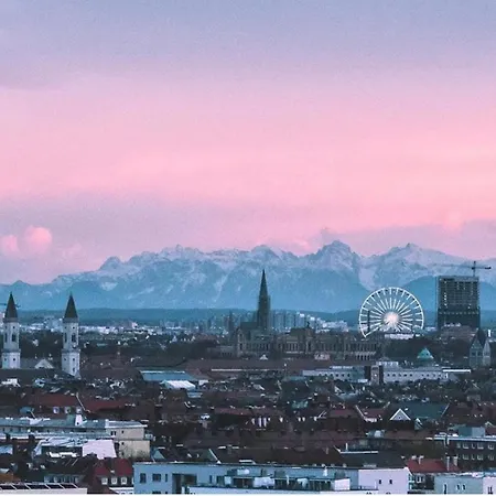 City 80 Qm, Au Haidhausen 1-4 Persons Apartment Munich