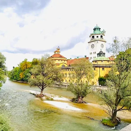 City 80 Qm, Au Haidhausen 1-4 Persons Munich
